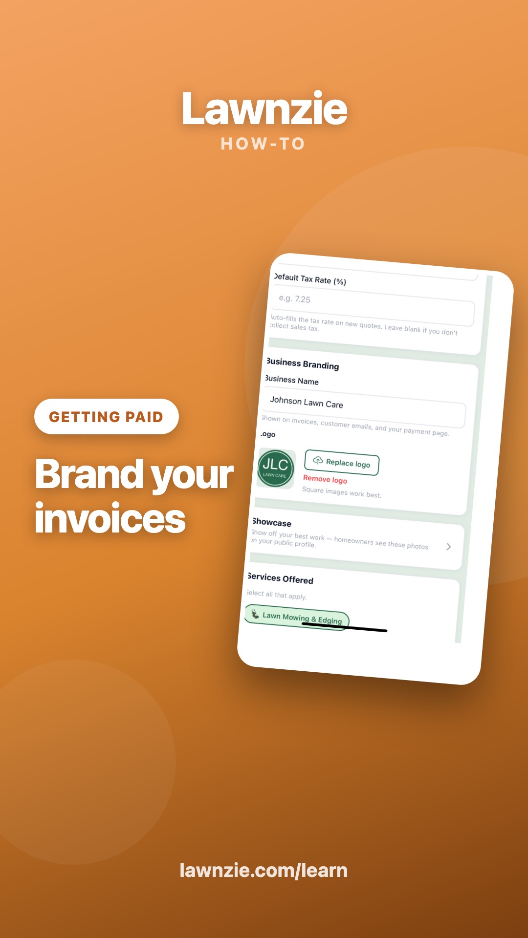 Brand your invoices — video tutorial