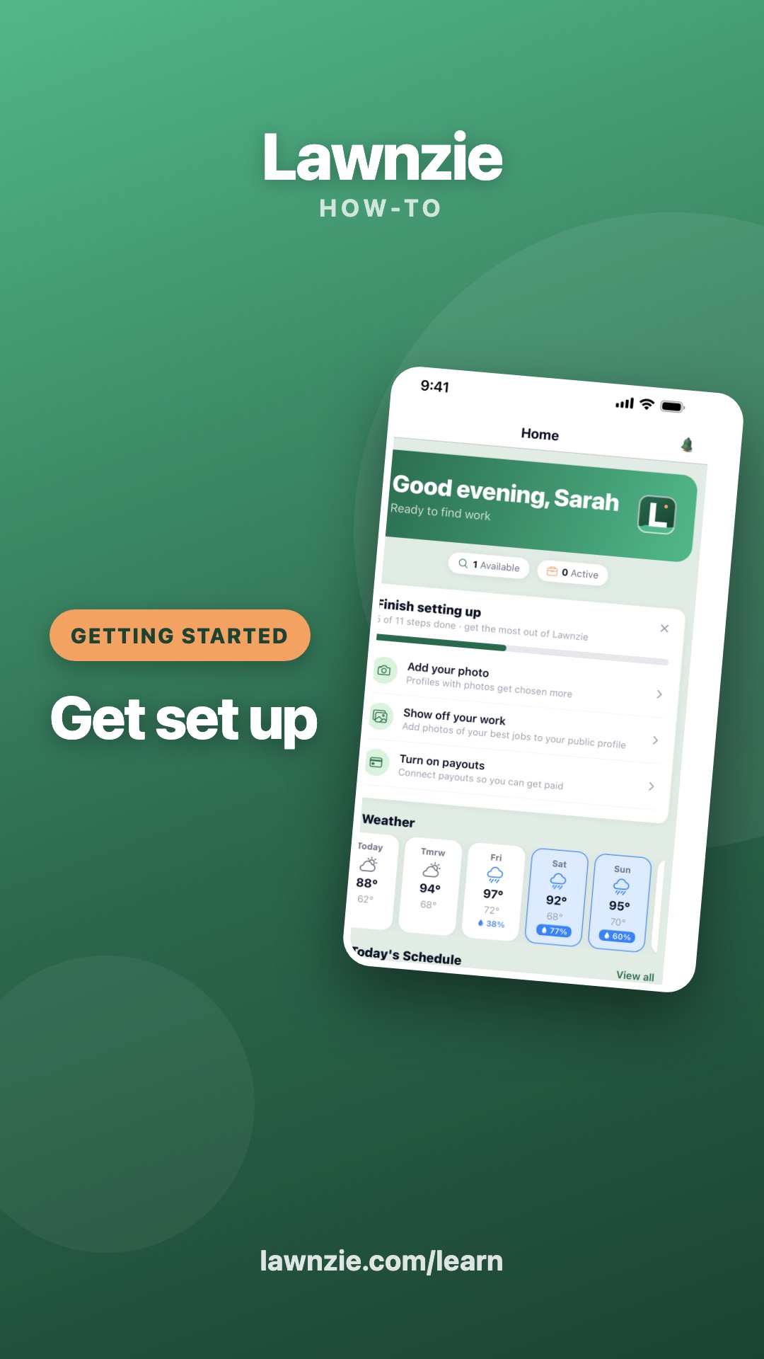 Get set up — video tutorial
